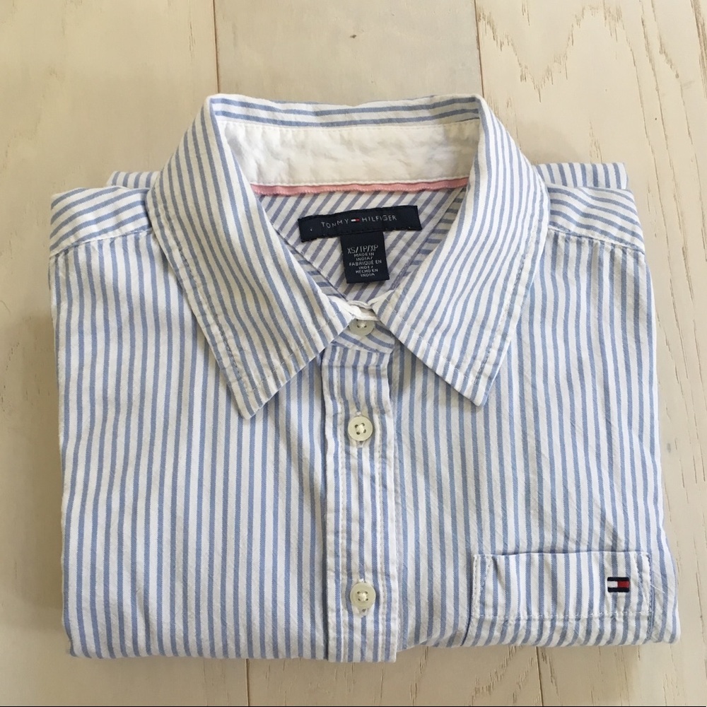 [T.Hilfiger] Stripped Shirt